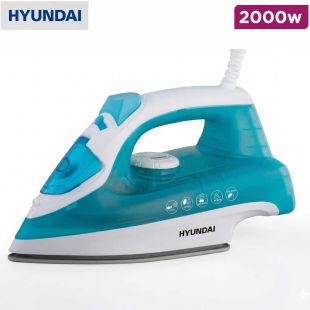 Steam Iron 2000W with Non-Stick Soleplate by Hyundai