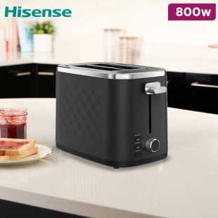 800W Toaster 2 Slice by Hisense