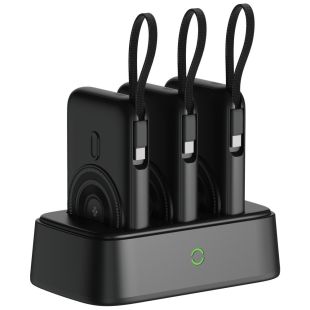 منصة شحن Magsafe لاسلكية 3 في 1 بقوة 10000 مل أمبير 36 واط