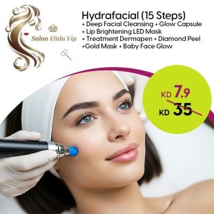 HydraFacial (15 steps) + Deep Cleansing at Elida Salon 