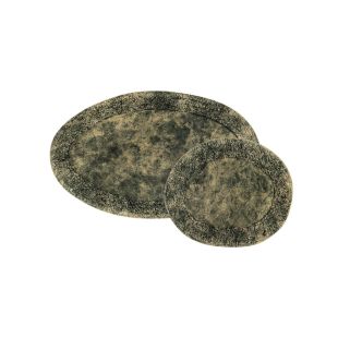 سجادة حمام بارني مزدوجة أخضر - 2 حبة من Karaca