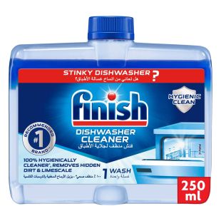 Finish Dirt & Limescale Liquid Dishwasher Cleaner 250ml