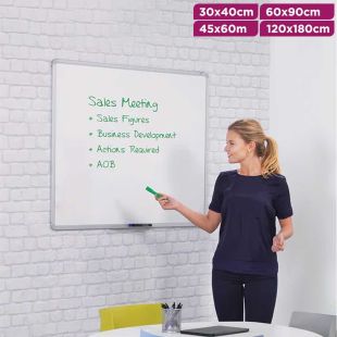 Double Sided Whiteboard Small - Medium - Large - Extra Large