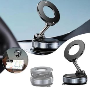 Magnetic Car Phone Holder Suction Mount