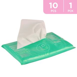 Micure Disposable Bedsheet for Adults 1.80 x 0.85 metres-  10 Sheets