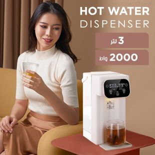 موزع الماء الساخن الفوري الذكي بقوة 2000 واط سعة 3 لتر