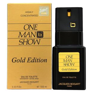 عطر One Man Show Gold Edition للرجال 100 مل EDT من Jacques Bogart