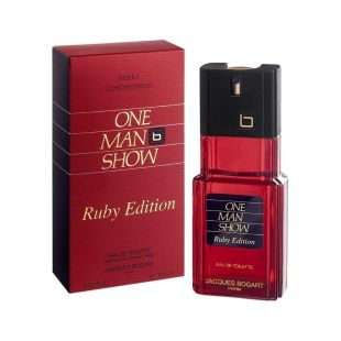 عطر One Man Show Ruby Edition للرجال 100 مل EDT من Jacques Bogart
