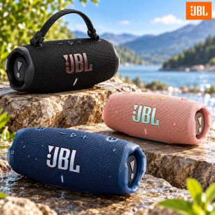 مكبر صوت بلوتوث Charge 6 محمول مع بطارية احتياطية مدمجة من JBL