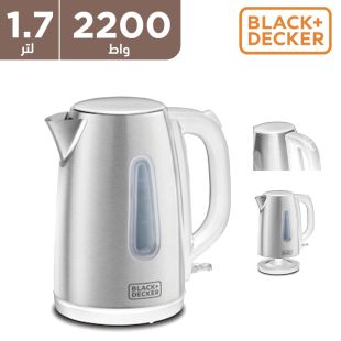 غلاية كهربائية 1.7 لتر 2200 واط من Black + Decker