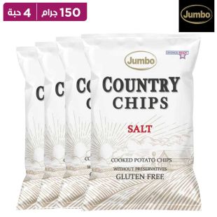 جامبو كنتري – ملح – 150 غرام × 4