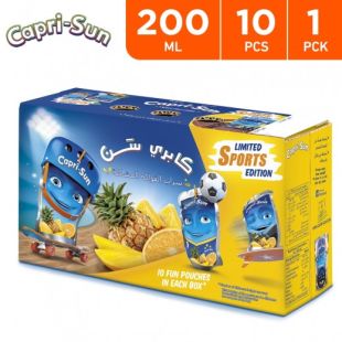 CAPRI SUN LIMITED SPORT EDITION MIX FRUIT JUICE POUCH 10 X 200 ml