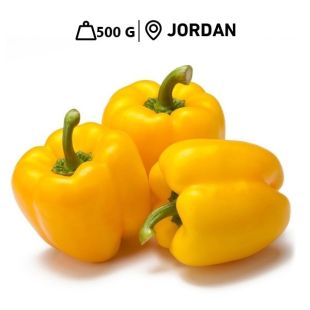 Fresh Jordanian Yellow Capsicum (500g Approx.)