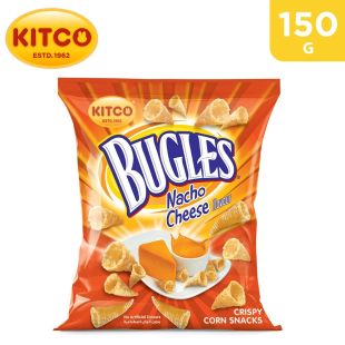 Kitco Bugles Nacho Cheese Corn Snacks – 175 g