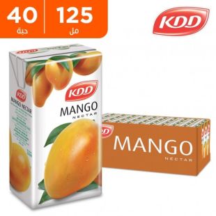 كى دى دى - عصير المانجو نكتار 125 مل ( 40 حبة )