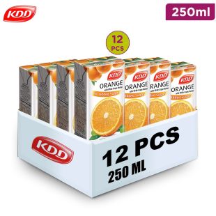 KDD Orange Juice With White Grape Nectar 12 x 250ml