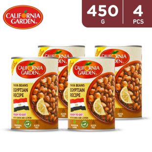 California- Garden Fava Beans Egyptian Recipe Can 4 x 450