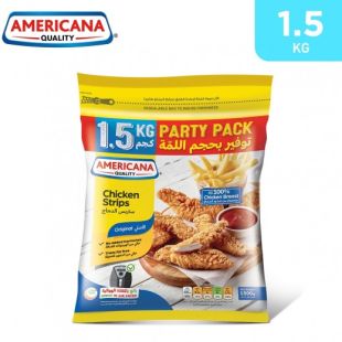 Americana Frozen Original Chicken Breast Strips Party Pack 1.5 kg