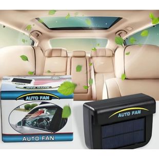 0.8W Solar-Powered Car Window Ventilation Fan
