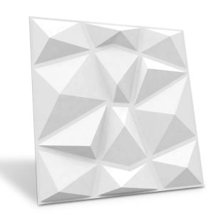 3D PVC Waterproof and Fire-Resistant Decorative Wall Panel 50 × 50 cm