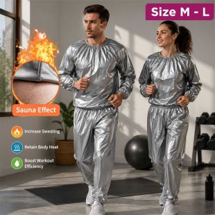 Unisex Fitness Sauna Suit for Weight Loss Exercise