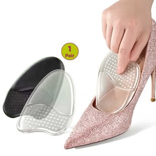 Silicone Foot Pain Relief Pads Gel Heel 1 Pair