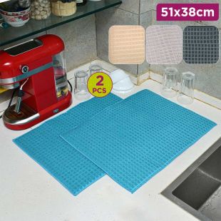 Dish Drying Mat 2PCS Set