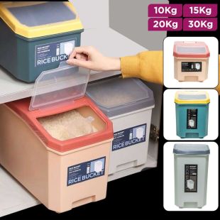 Storage Box Cereal Container Rice 10 - 15 - 20 - 30KG
