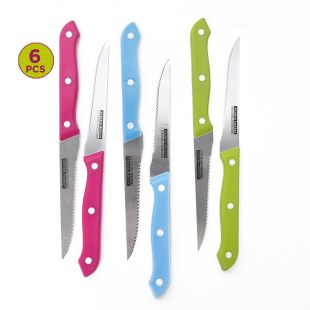 Colorful Knife Pack Of 6