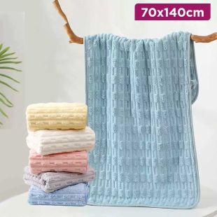 Large Microfiber Bath Towel 70×140 cm