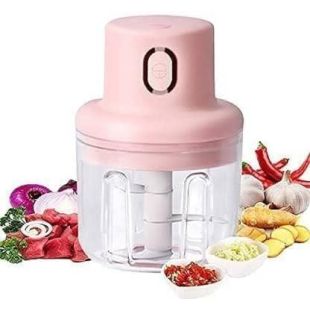 Rechargeable Wireless Mini USB Electric Garlic Chopper