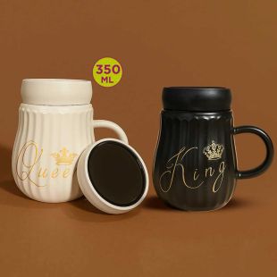 Premium Ceramic Coffee Mug (King or Queen) Print