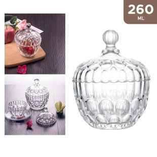 Somswcpass Glass Candy Bowl