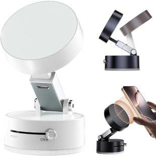 Foldable Vacuum Suction Magnetic Phone Holder