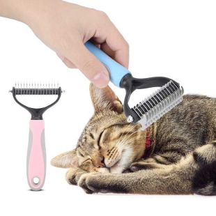 فرشاة إزالة الشعر المتساقط للحيوانات الأليفة