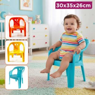 Safe and Sturdy Plastic Children’s Chair