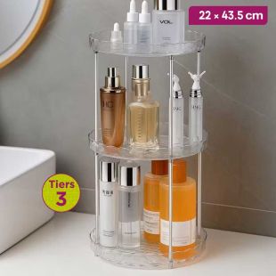 3-Tier Cosmetic Organizer 22×43.5cm