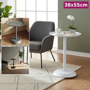 Tulip Round Side Coffee Table 38 x 55 cm
