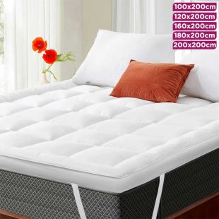 Soft 5D Spiral Microfiber Mattress Topper