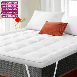 غطاء مرتبة ناعم 5D سبيرال من الميكروفايبر