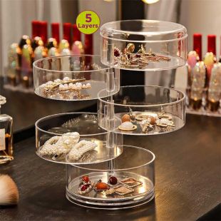 5 Layer Rotatable Jewelry Storage Box