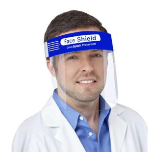 Reusable Transparent Face Shield - 10 Pieces Pack