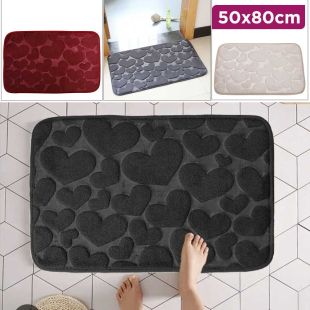 Memory Foam Bath Mat 50 × 80 cm