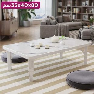 طاولة دراسة وطعام قابلة للطي مقاس 80×40×35 سم