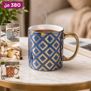 كوب تذكاري من السيراميك بتصميم أفق لندن 380 مل