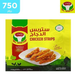 الأنعام ستريبس دجاج مجمدة 750 جم