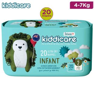 KiddiCare Diapers No. 2 - 20 diapers 4-7 Kg