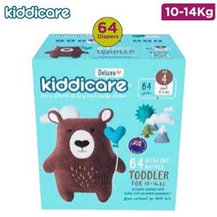 Kiddie Care Diapers No. 4, 12 diapers 64 diapers 10-14 kg