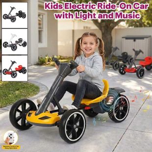 Kids Electric Ride-On Car with Light and Music