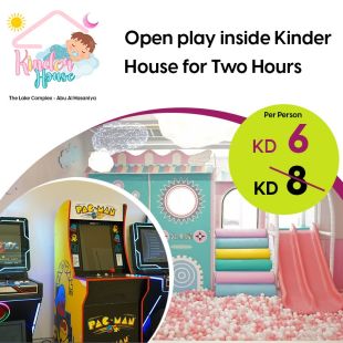 Let Your Kids Enjoy 2 Hours of Unlimited Indoor Fun at Kinder House